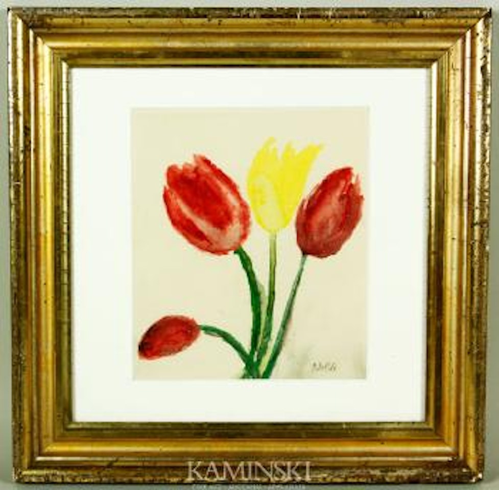 Tulips by Emil Nolde