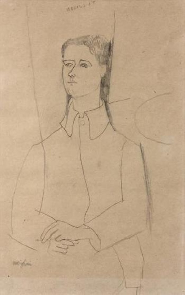 Portrait de Marcel Mouillot (1889-1972) by Amedeo Modigliani