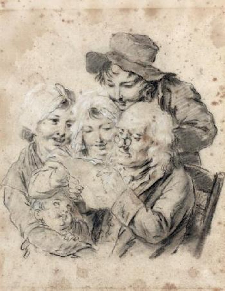 La bonne nouvelle by Louis-Leopold Boilly
