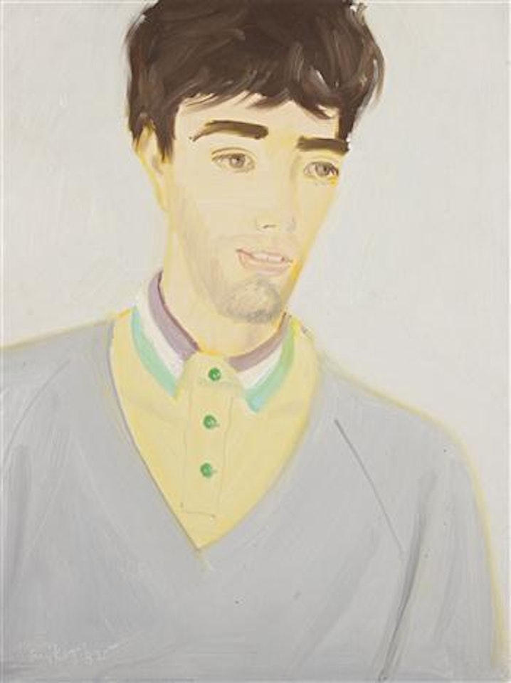 Vincent, Grey Sweater by Alex Katz