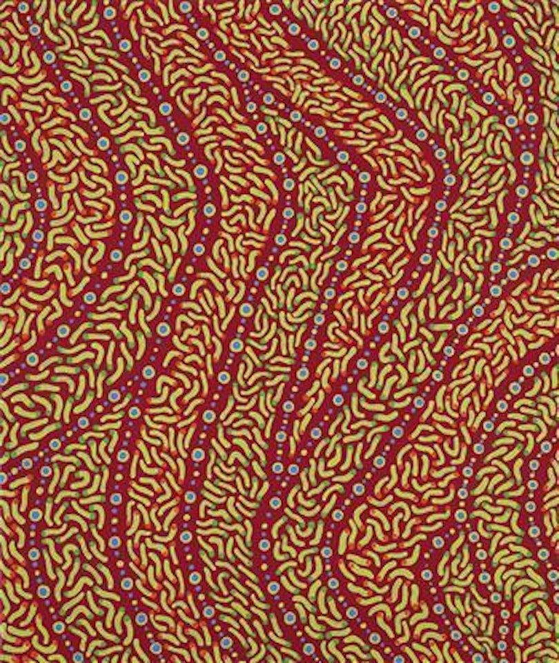 River dawn by Yayoi Kusama