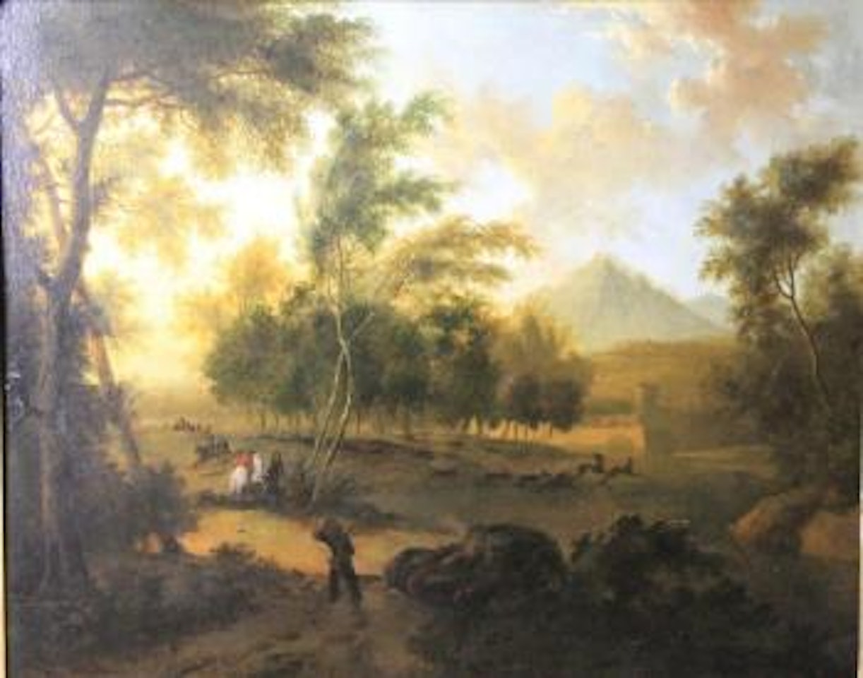 Chasse aux cerfs by Isaac de Moucheron