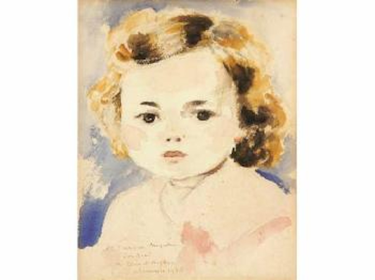 Portrait d'enfant by Kees van Dongen