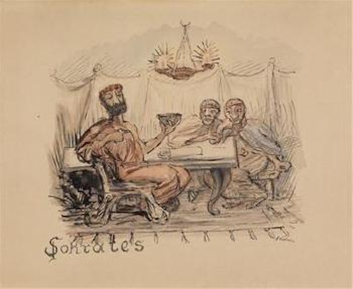 Sokrates by Alfred Kubin