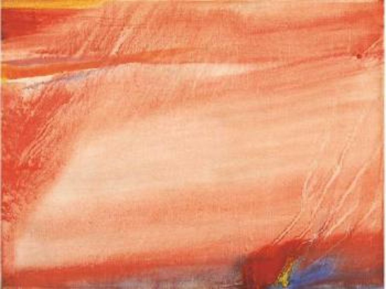 Rouge, courant de Loire by Olivier Debre