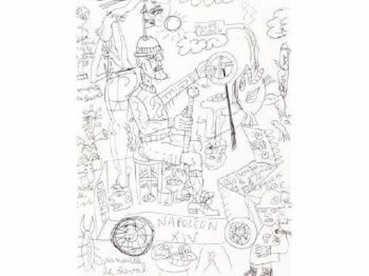 Sans titre by Robert Combas