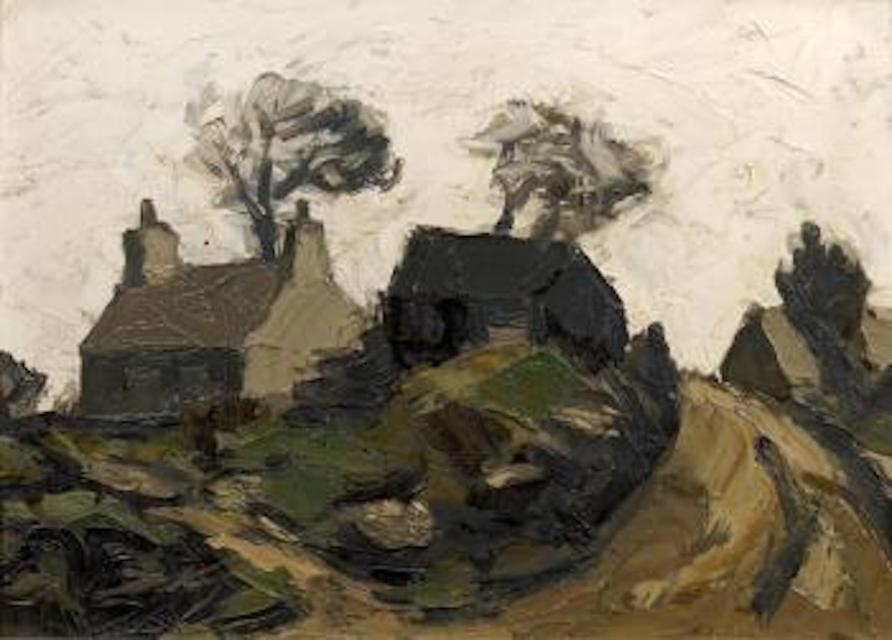 Farm Llansadwrn by Kyffin Williams