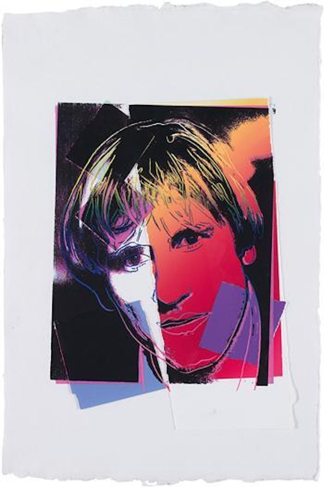 Gerard Depardieu by Andy Warhol