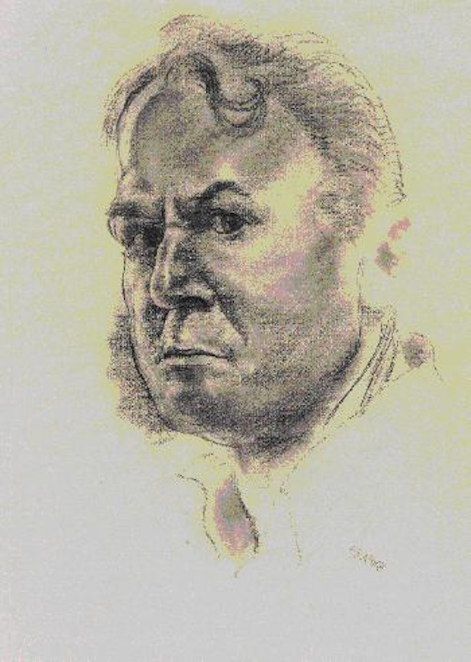 Selbstportrait (Selfportrait) by George Grosz