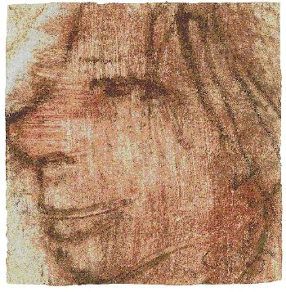 Kopf im Profil by Christian Rohlfs