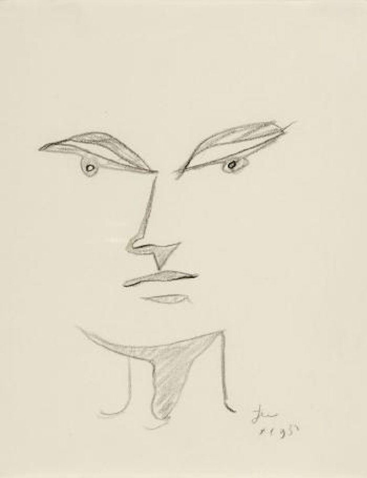 Portrait imaginaire by Jean Cocteau