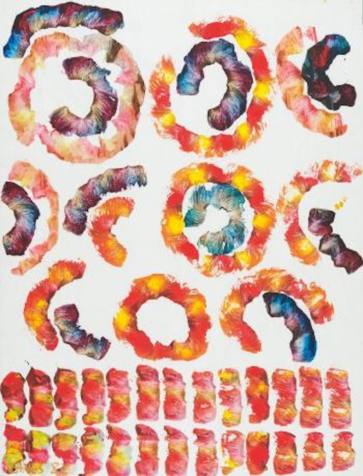 Ohne Titel by Herbert Zangs