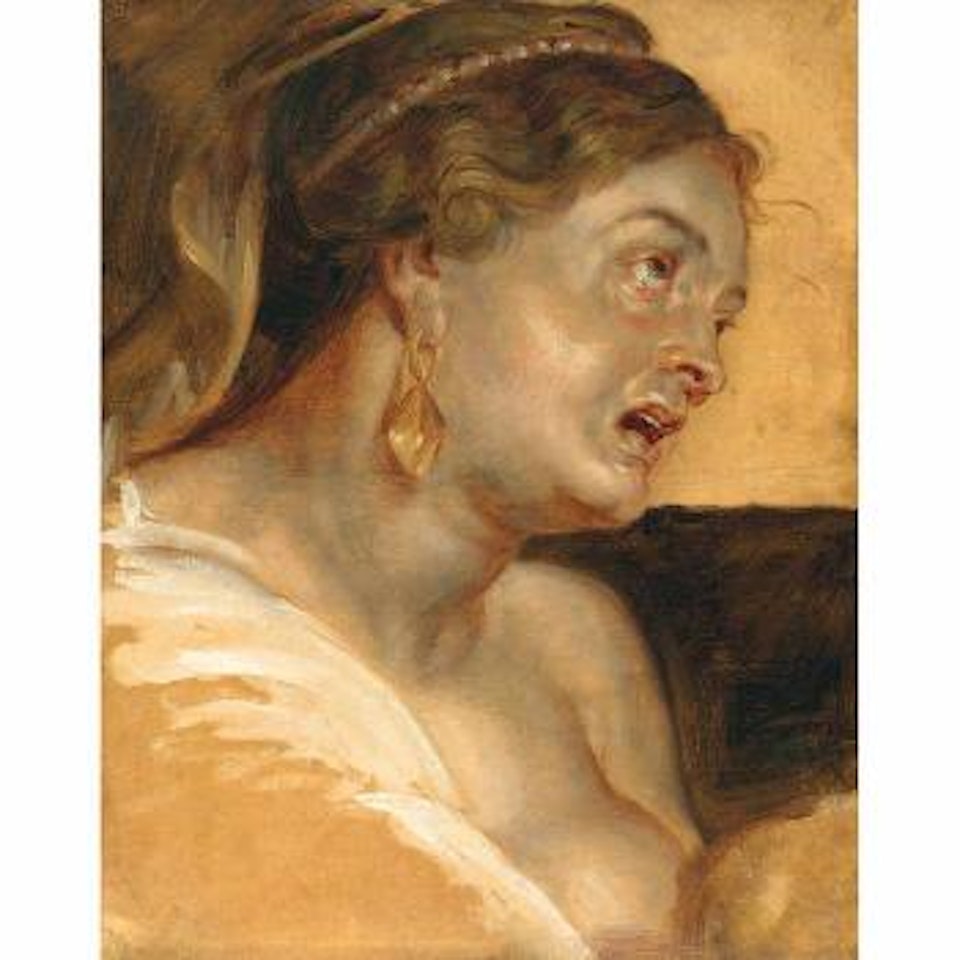 Study for the head of a woman by Peter Paul Rubens