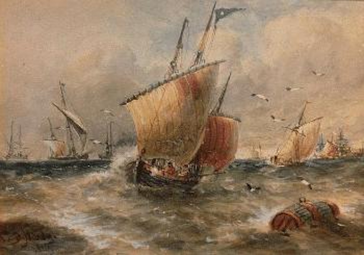 Shipping Offshore by Thomas Bush Hardy