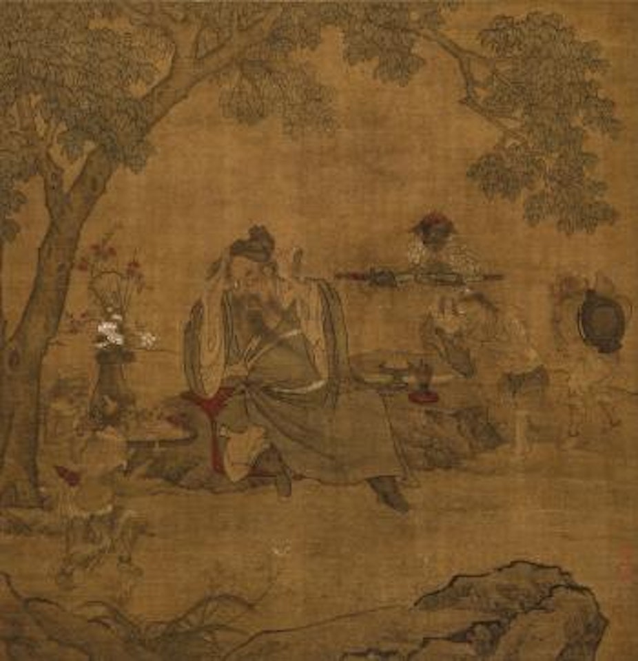 Zhong Kui and Demons by Chinese School