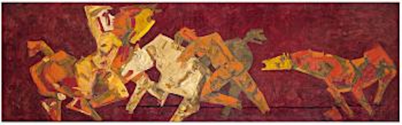 Untitled by M.F. Husain
