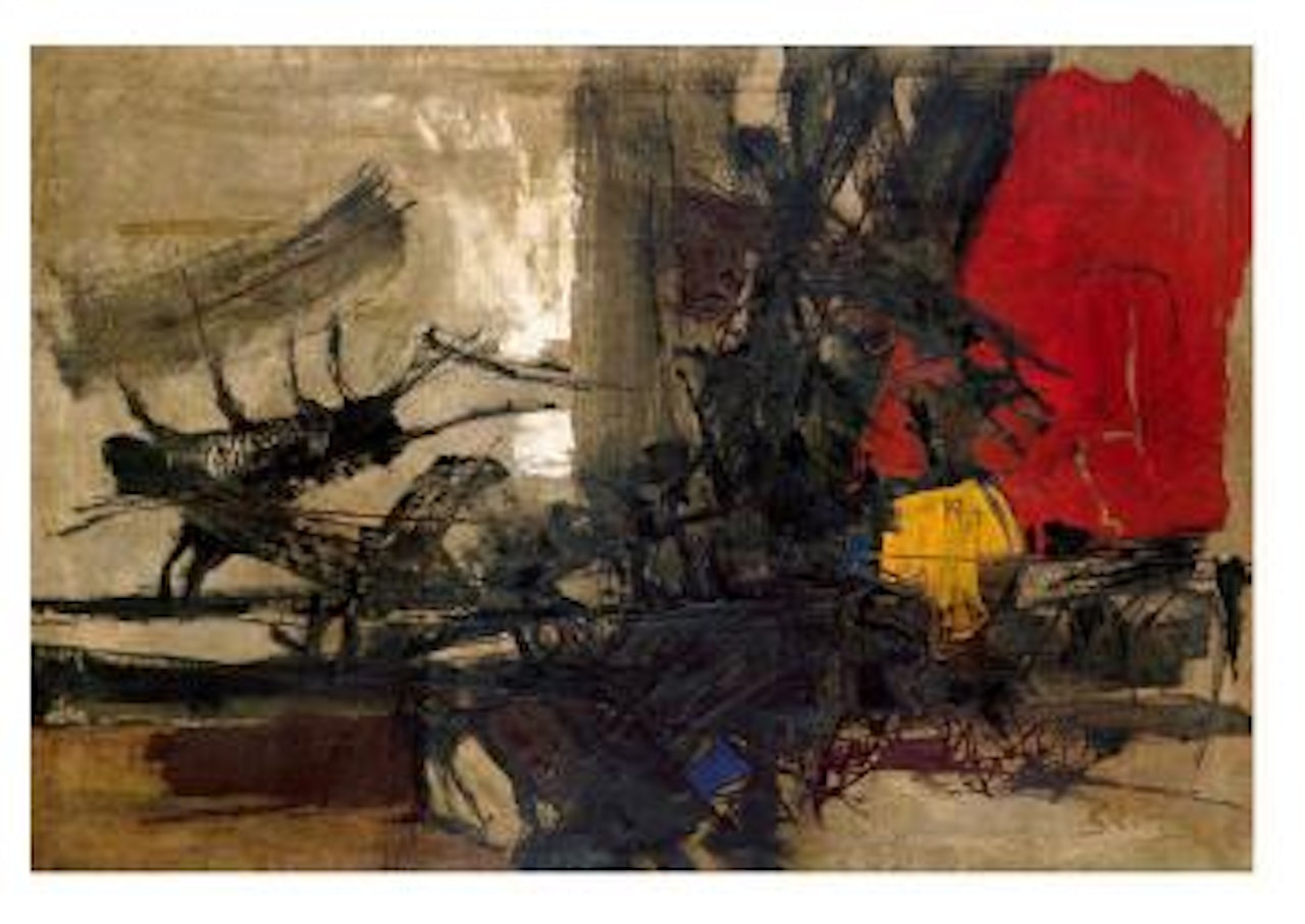 Maiden Flight by M.F. Husain