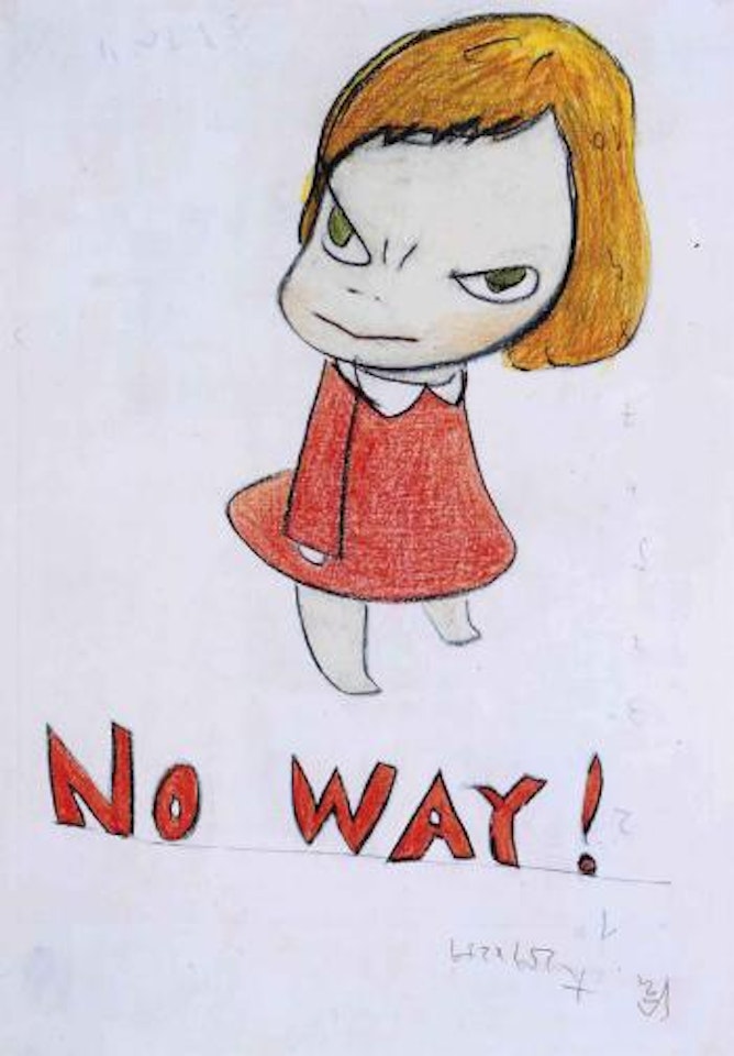 No Way! by Yoshitomo Nara