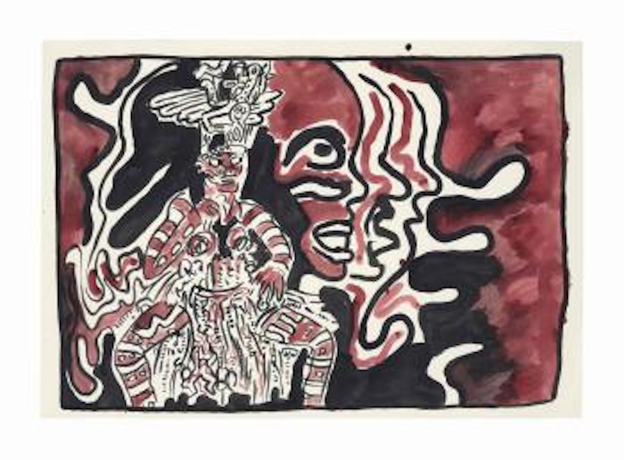 Grace Jones at Paradise Garage by Keith Haring