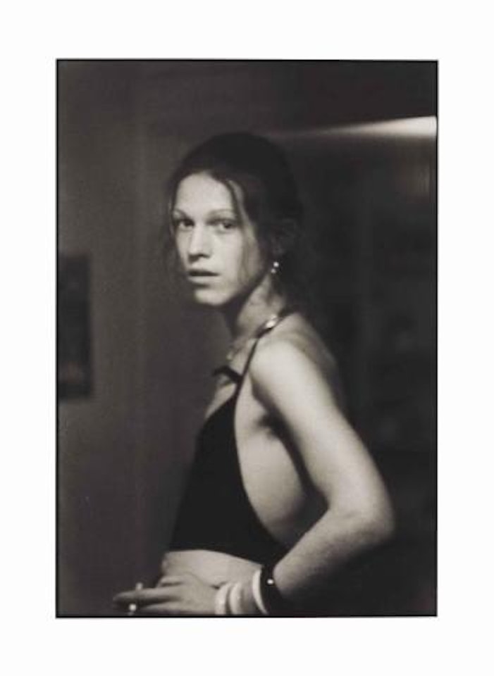 David at Grove Street Boston by Nan Goldin