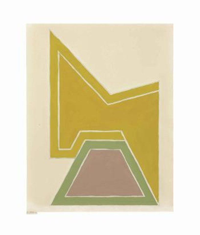 Untitled by Frank Stella