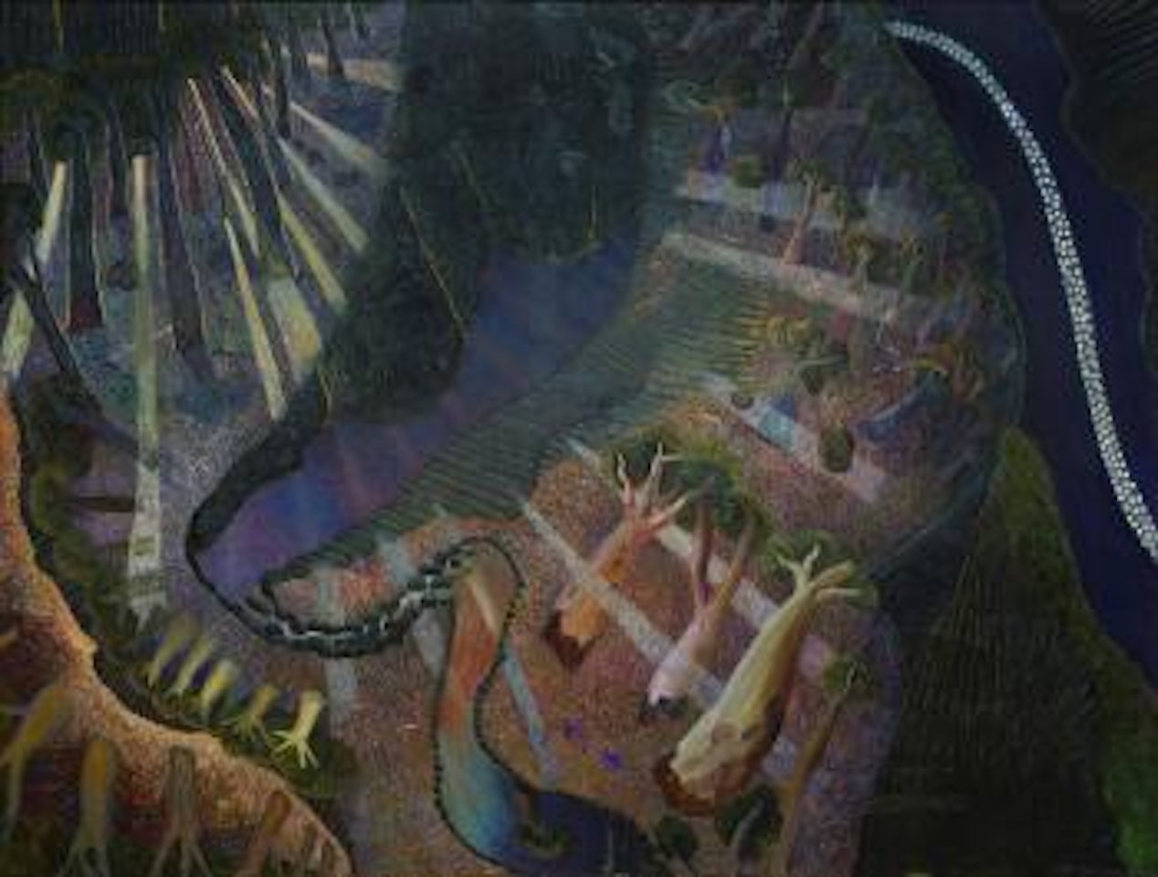 Landscape with Night and Day by William Francis Robinson