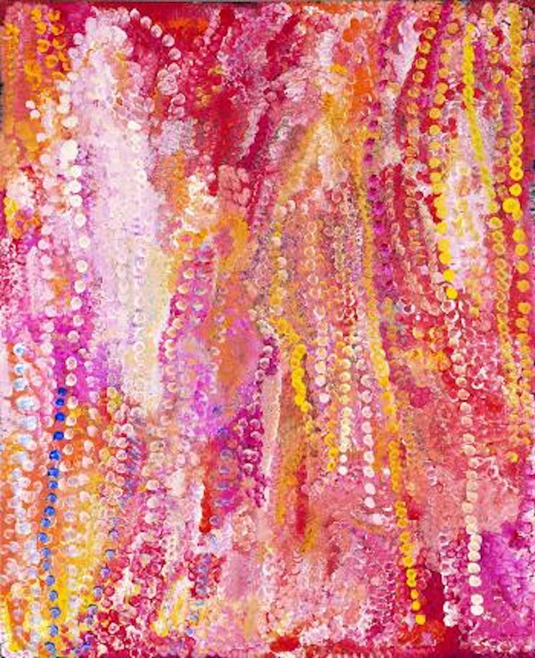 Untitled (Alalgura Landscape/Yam Flowers) by Emily Kame Kngwarreye