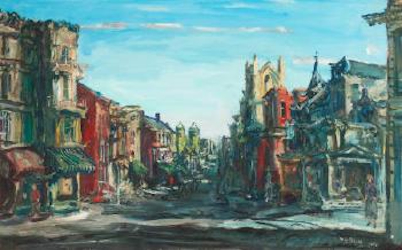 City Stroll, Pennsylvania by Walter Emerson Baum