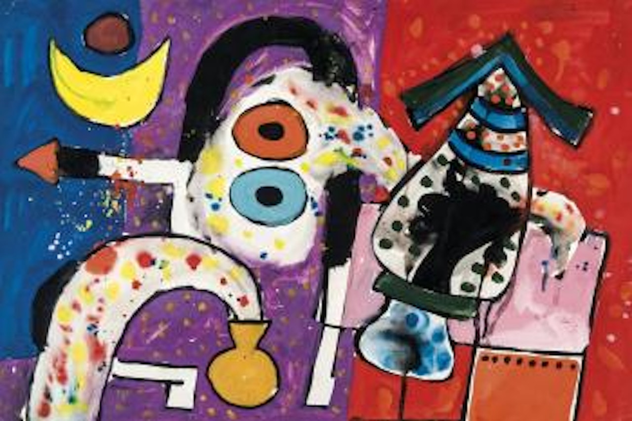 OM no 14 by Alan Davie