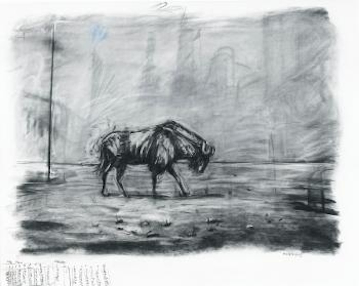 Wildebeest by William Kentridge