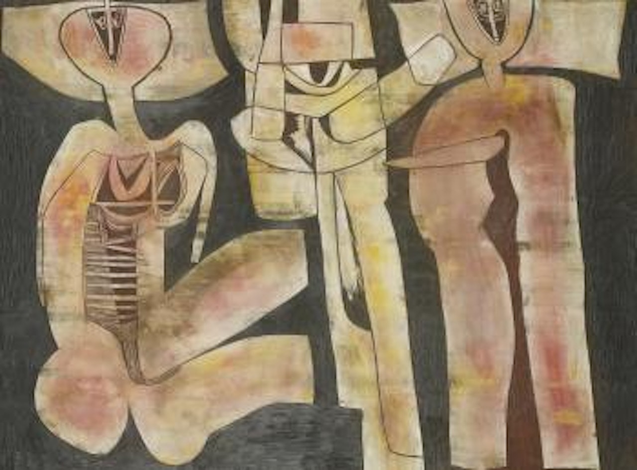 Figural composition by Cecil Skotnes