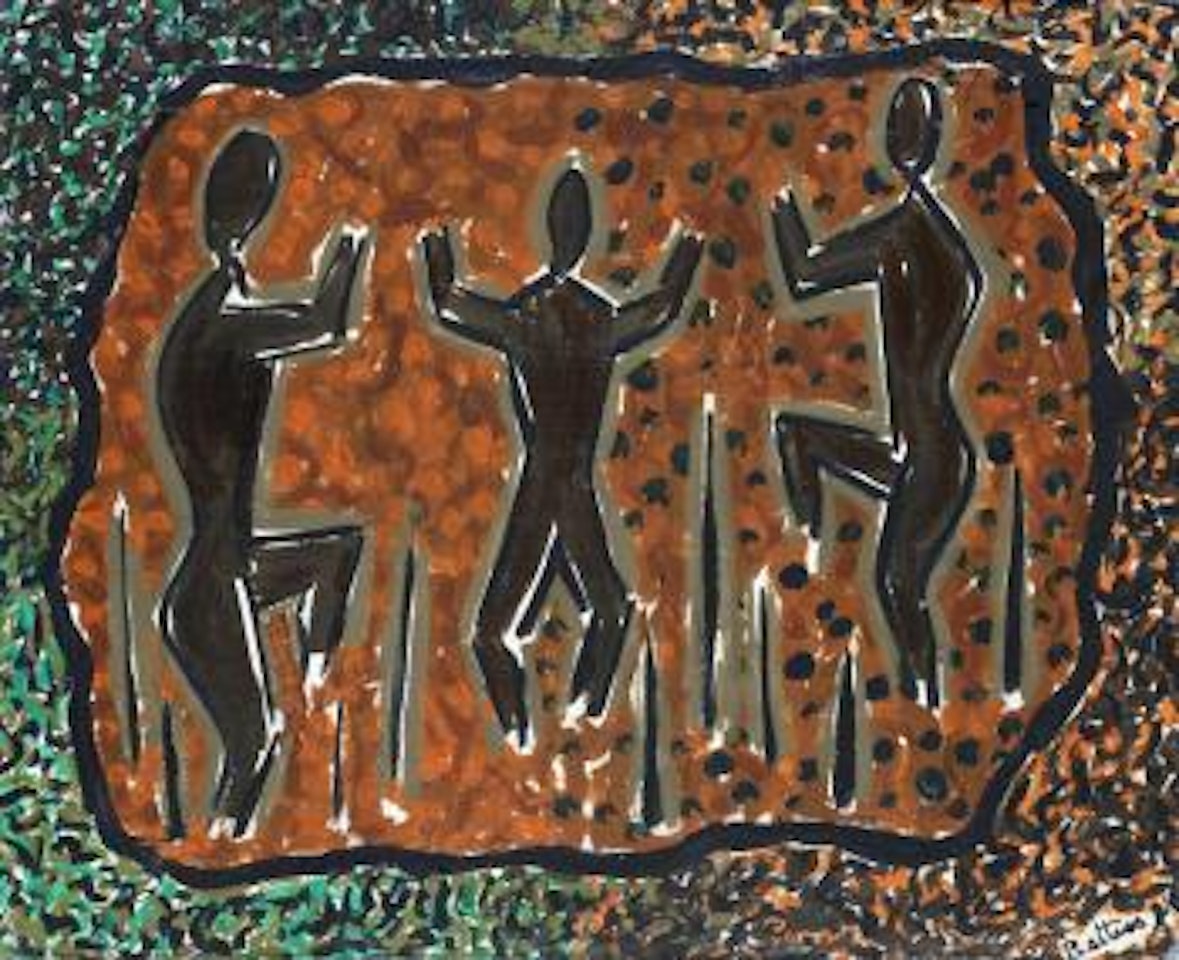 Figural composition by Walter Battiss