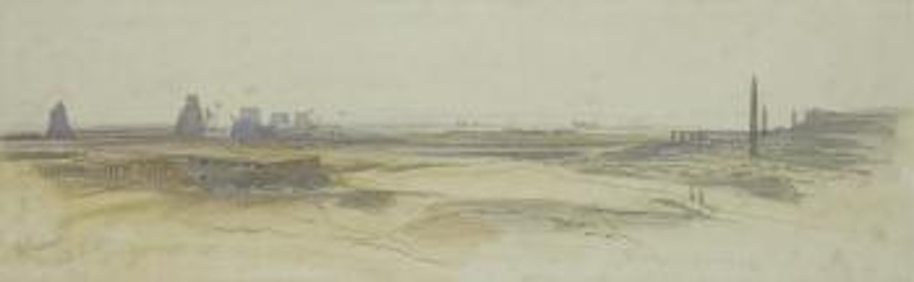 El Karnak by Edward Lear