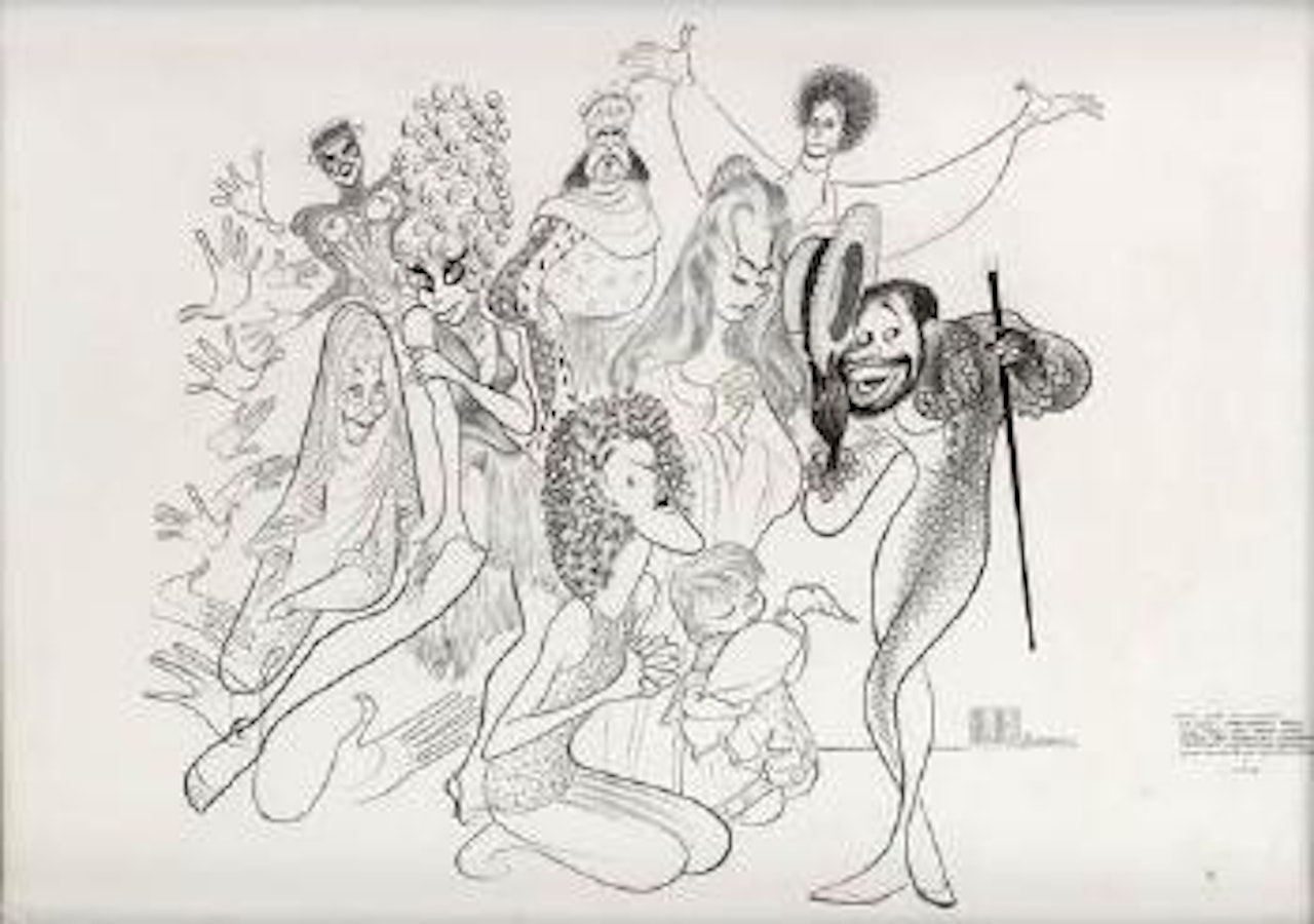 Pippin by Al Hirschfeld