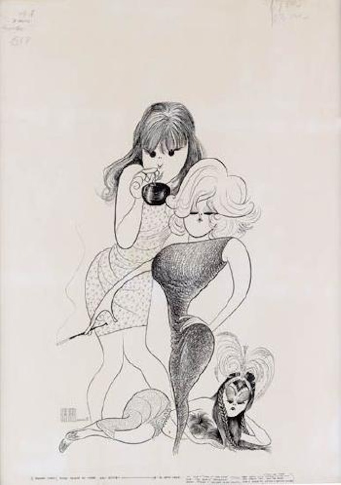 The Apple Tree by Al Hirschfeld