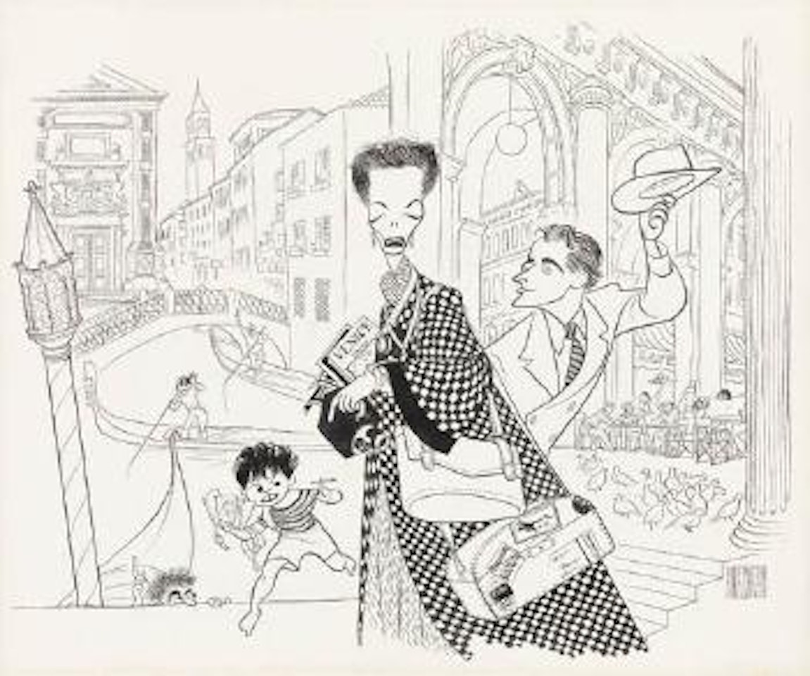 Summertime by Al Hirschfeld