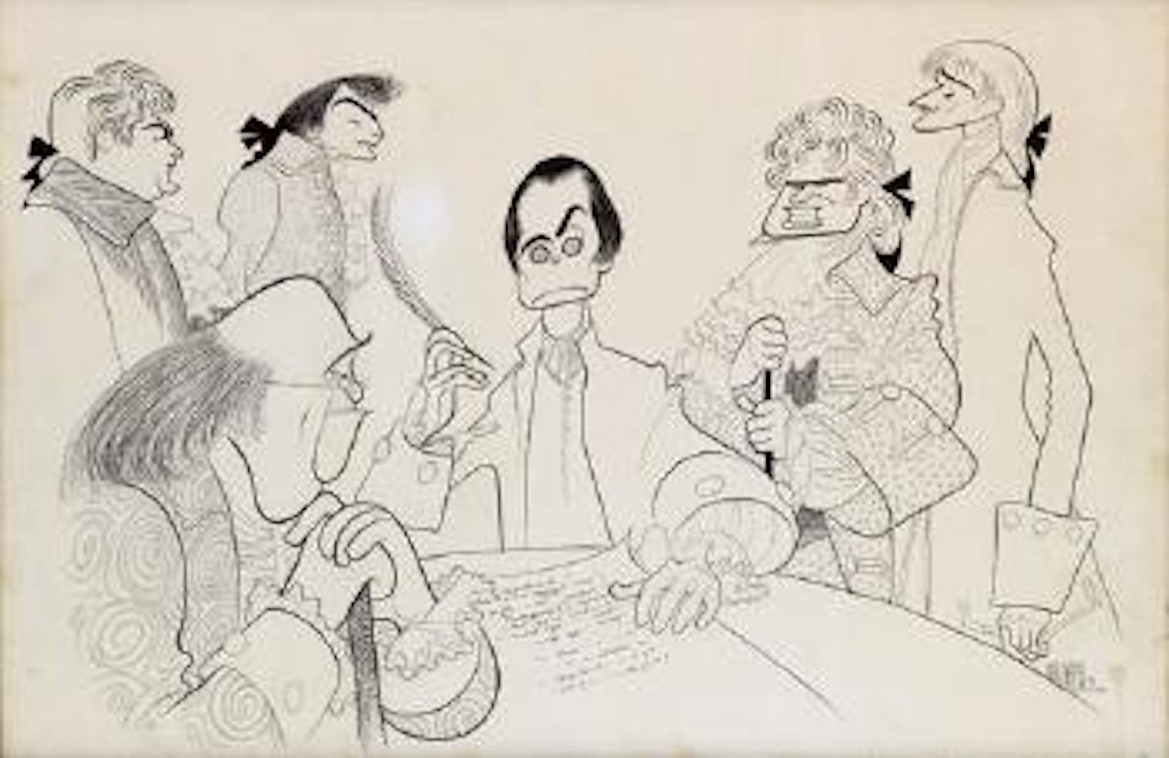 1776 by Al Hirschfeld