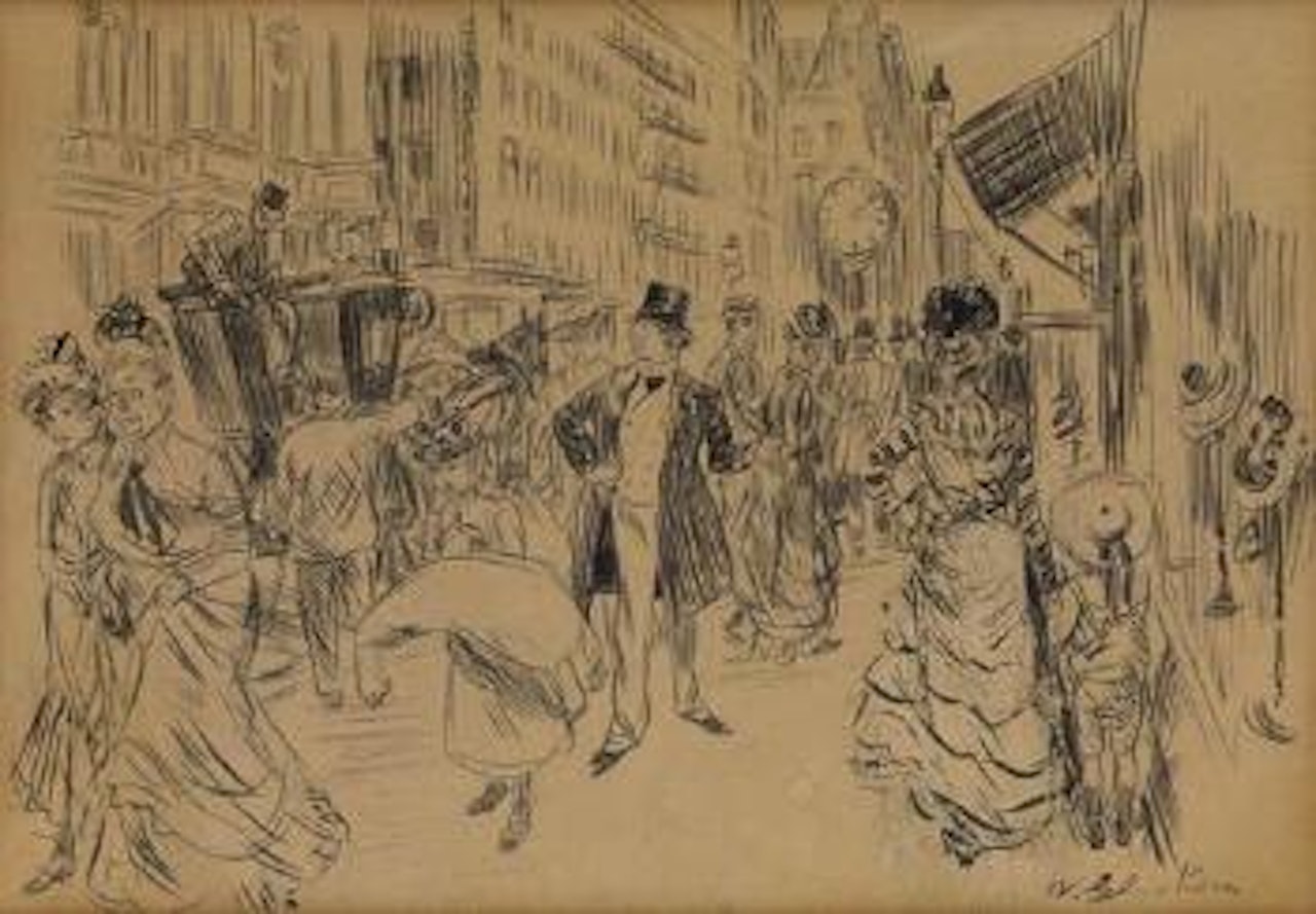 Street Scene by William Glackens