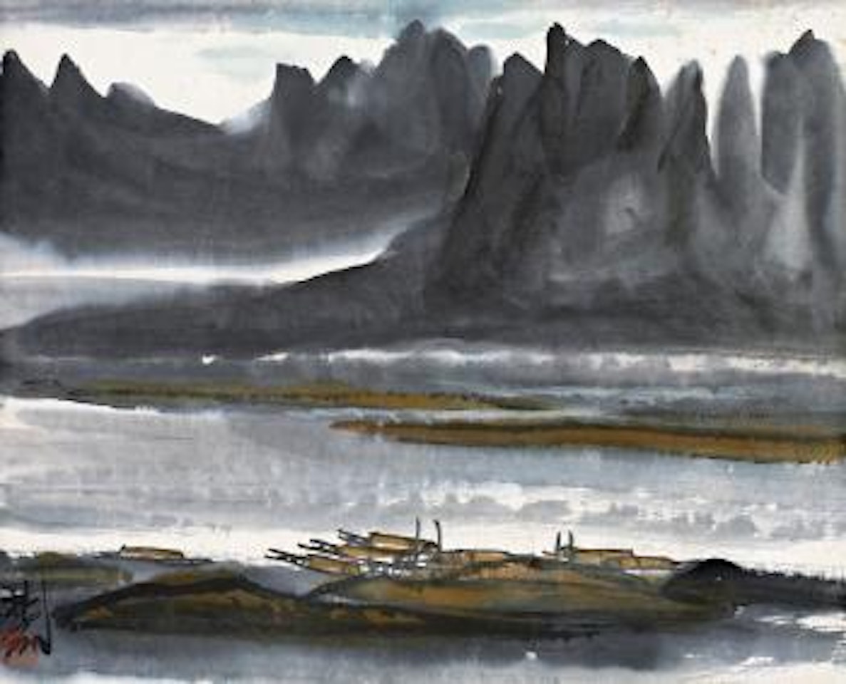 Landscape by Lin Fengmian