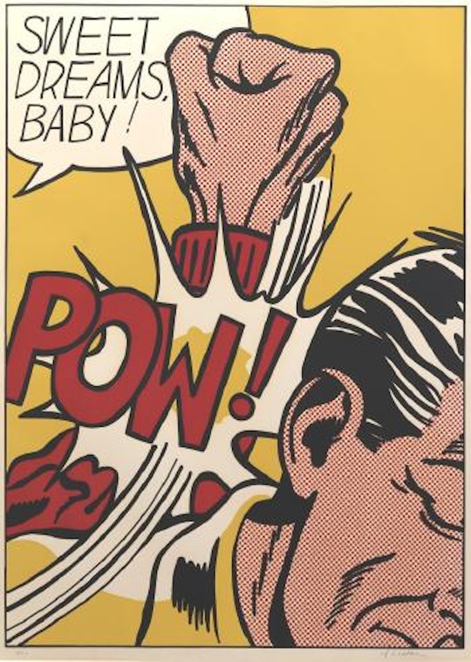 Sweet Dreams, Baby (Pow!) by Roy Lichtenstein