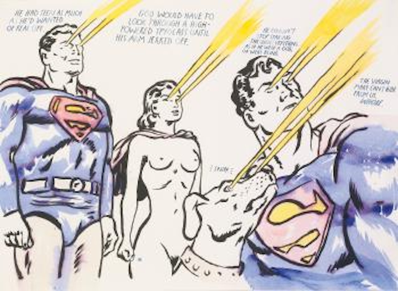 Untitled (He Had Seen As Much...) by Raymond Pettibon
