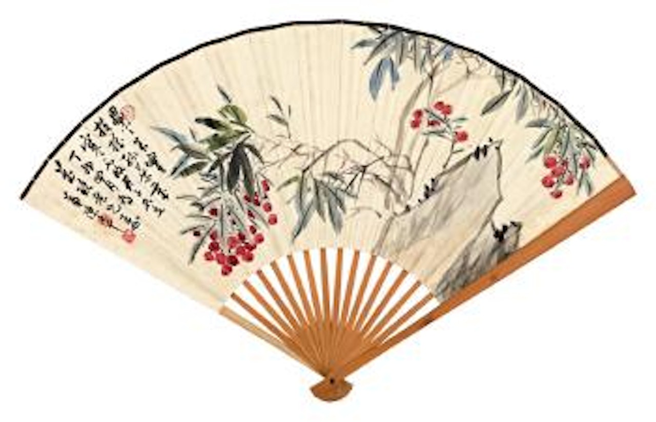Tianzhu and landscape by Chen Banding