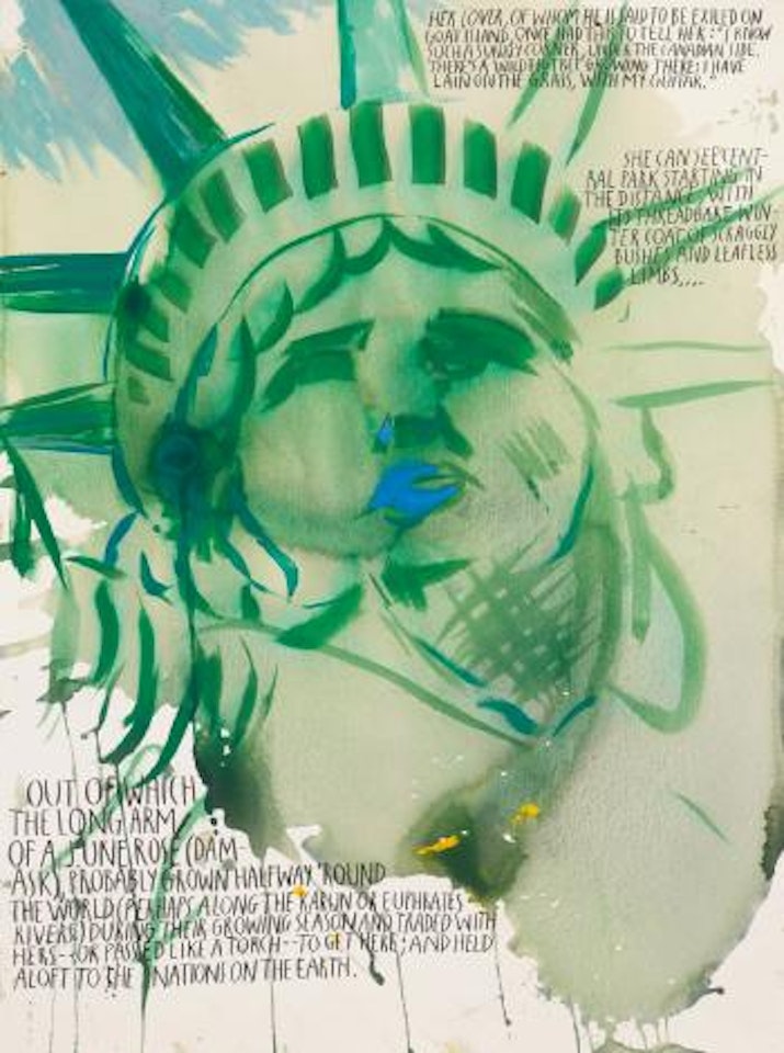 No Title (Her Lover, Of) by Raymond Pettibon