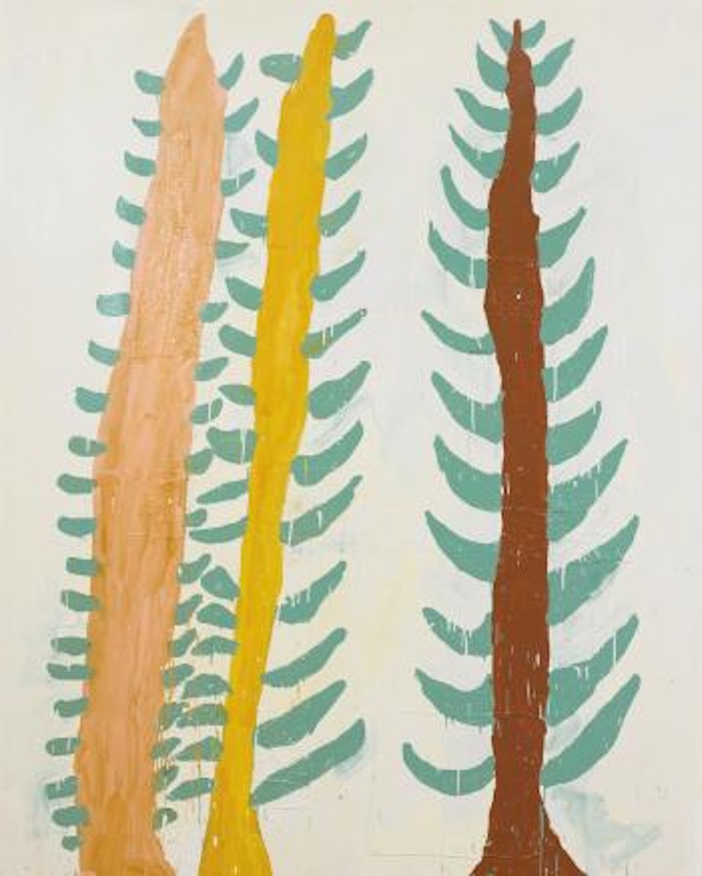 Tree Painting by Donald Baechler