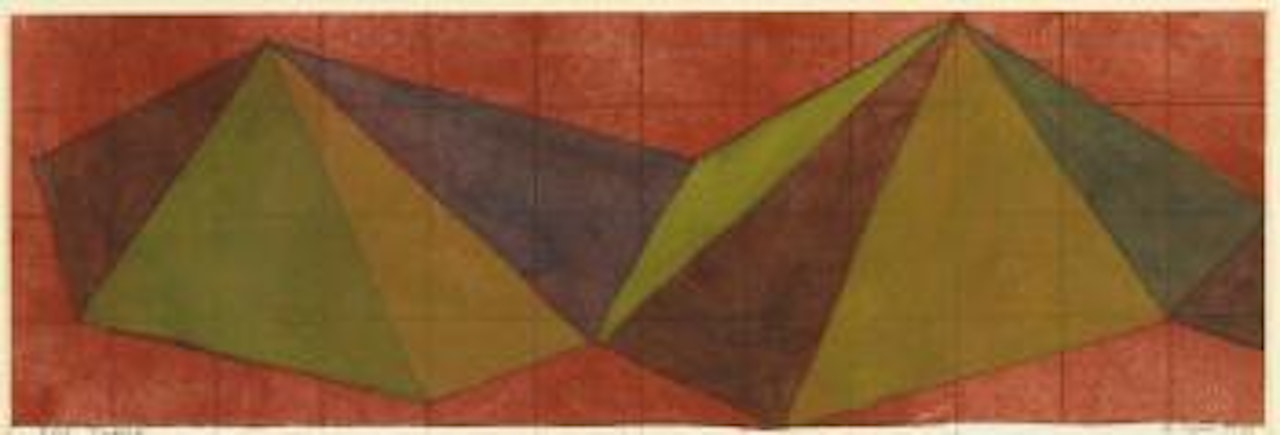 Asymmetrical Pyramids by Sol LeWitt