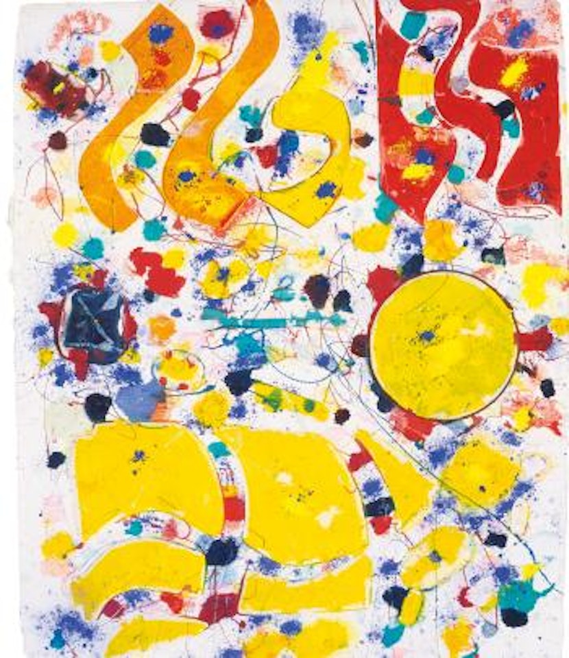 Untitled by Sam Francis