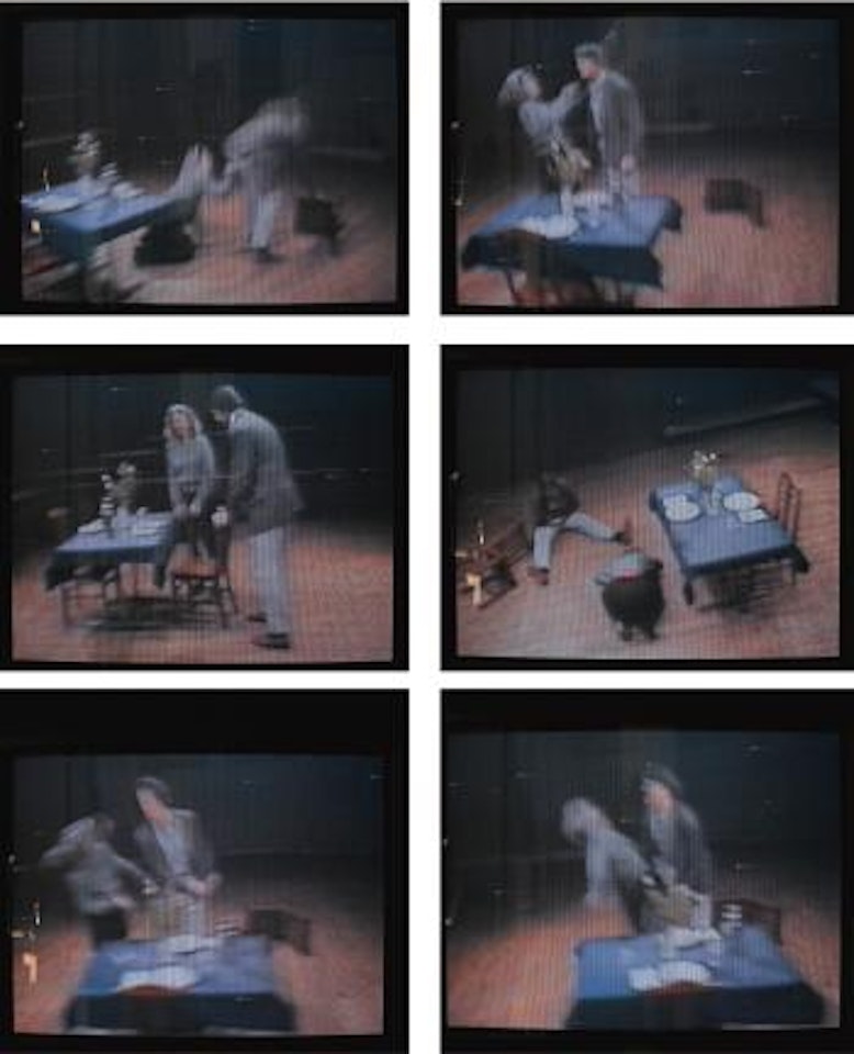 Violent Incident- Man/Woman Segment by Bruce Nauman