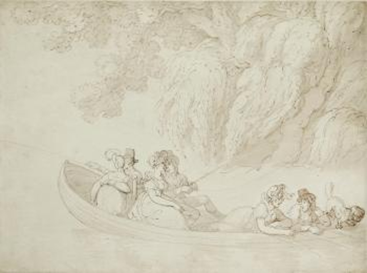 Boating Party by Thomas Rowlandson