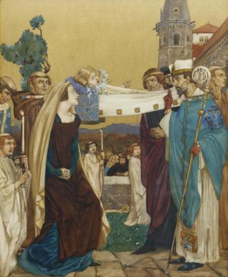 The Prioress's Tale, from Canterbury Tales by William Russell Flint