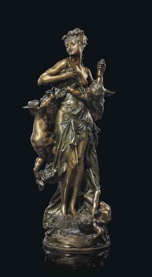 Innocence Tourmentee Par L'Amour by Albert-Ernest Carrier-Belleuse